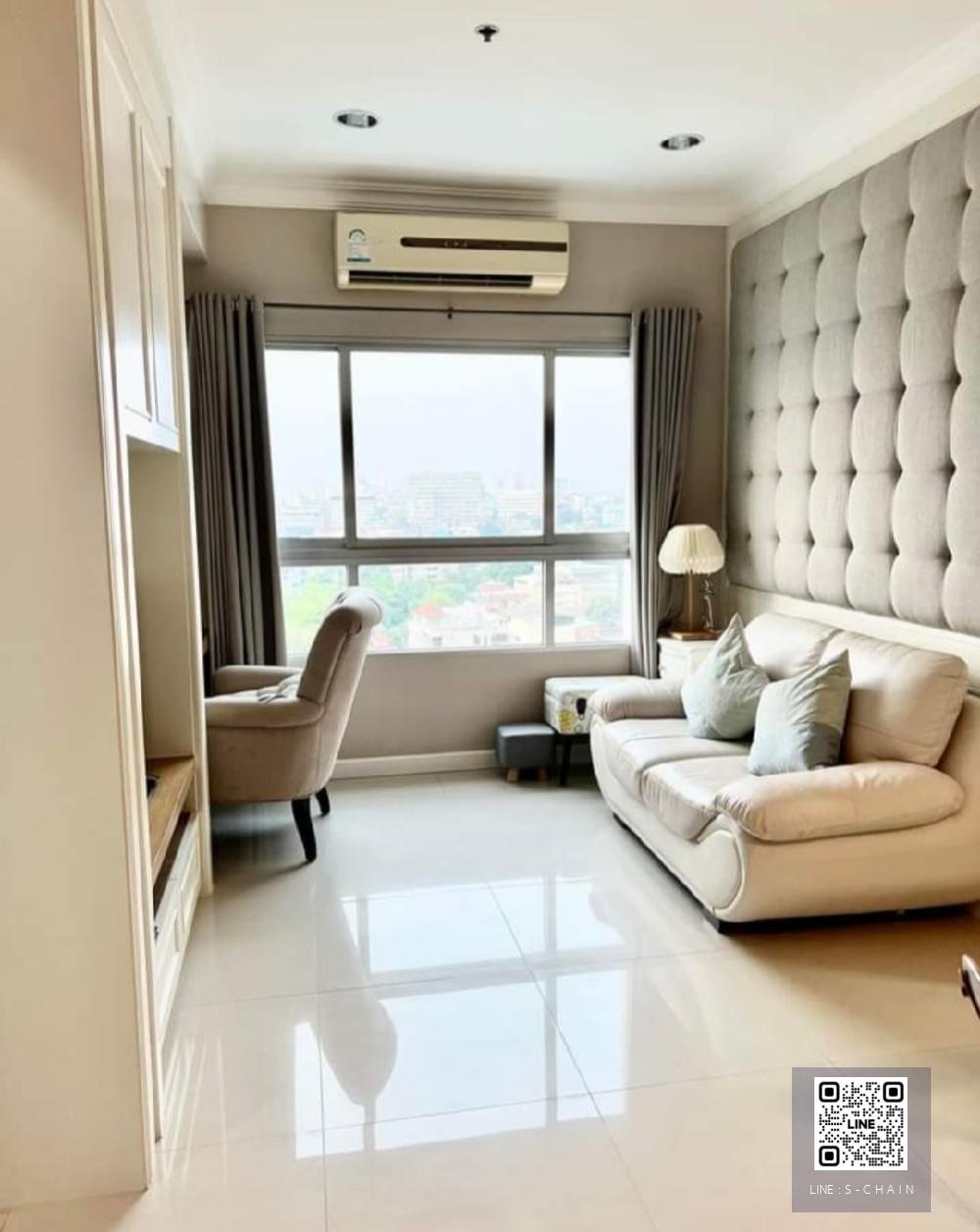 💥 คอนโด ให้เช่า 💥Q House Condo Sathon ขนาดห้อง 47 ตร.ม. ชั้น 15#MO-1223