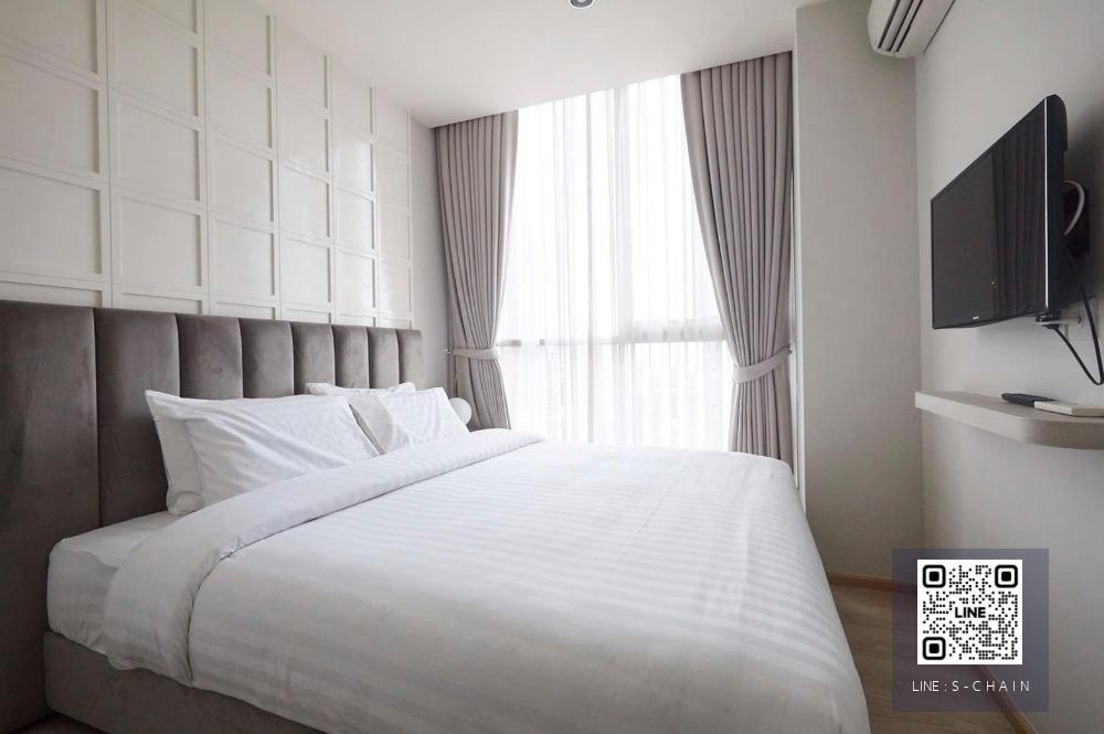 🏙💕FOR RENT>> Noble Revolve Ratchada>> ชั้น 16 ขนาด 53 ตร.ม.  (2 Unit รวมกัน) 2 ห้องนอน 2 ห้องน้ำ ห้องมุม ทิศเหนือ วิวโล่ง ติดกับ MRT สถานีศูนย์วัฒนธรรมแห่งประเทศไทย #LV-MO494