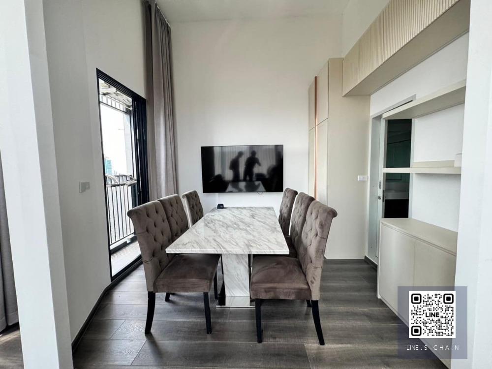 🌷🔔FOR RENT>> Knightsbridge Space Ratchayothin>> ห้อง Duplex ขนาด 35.8+10.15 ตร.ม. ชั้น 29 ห้องมุม เฟอร์นิเจอร์ Built-in ติด BTS พหลโยธิน 24 #LV-MO756