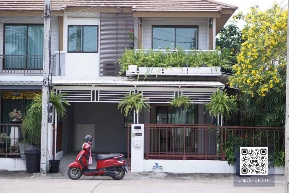 TOWNHOME FOR RENT>> หมู่บ้านพฤกษา วิลล์ 73 พัฒนาการ 38>> ทาวน์โฮม 2 ชั้น บ้านมุม เดินทางสะดวก #MO-1844