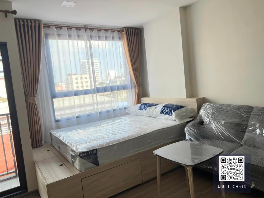 🌈🌟For rent คอนโด ✦The Muve Bangna✦ ห้องใหม่เอี่ยม ชั้น4  ☁️อาคาร A  #HF1258