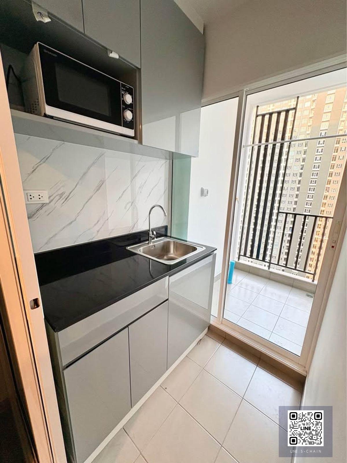 FOR RENT 🎉Regent Home Bangna 📌โครงการใหม่ ใกล้ BTS บางนา 350 ม. ห้องใหม่  เฟอร์นิเจอร์+เครื่องใช้ไฟฟ้าครบ ชั้น 20+ อ าคาร B #LV-MO1605